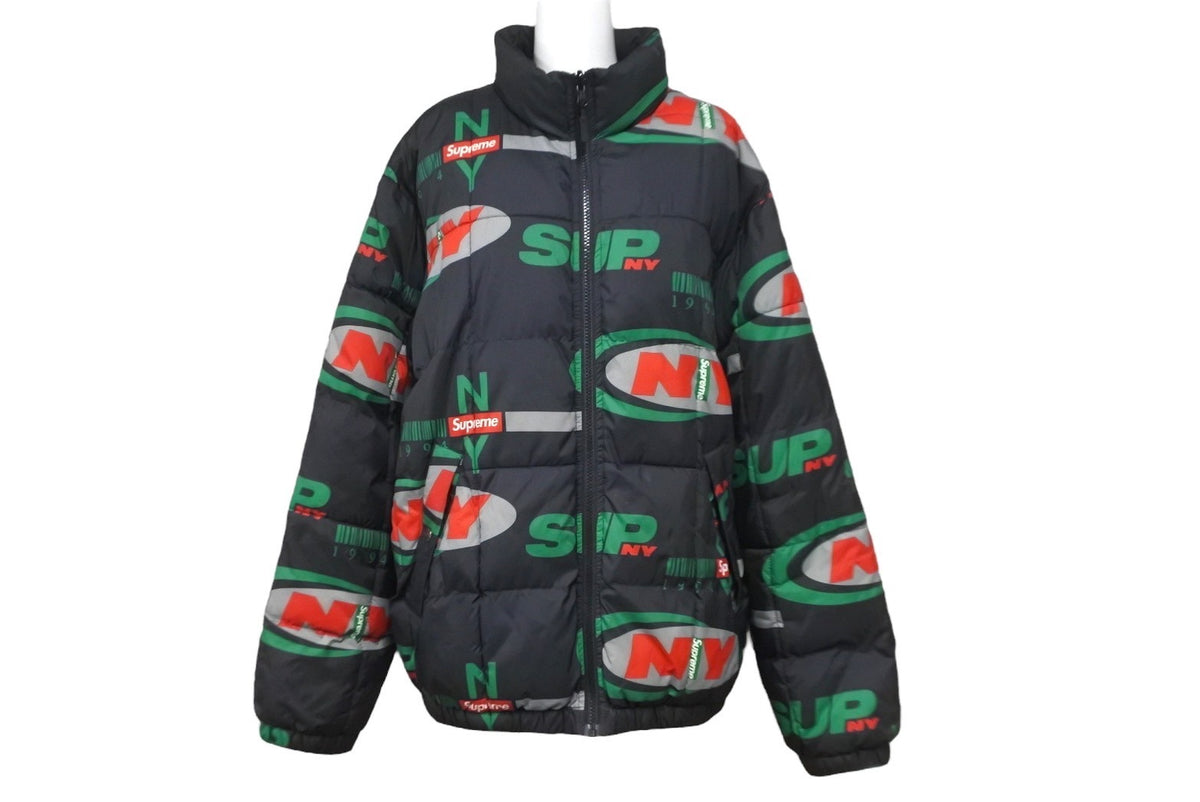 Supreme - シュプリーム SUPREME NY Reversible Puffy Jacket 中綿ジャケット 2018AW ポリエステル ブラック 良品 中古 57236 シュプリーム SUPREME NY Reversible Puffy Jacket 中綿