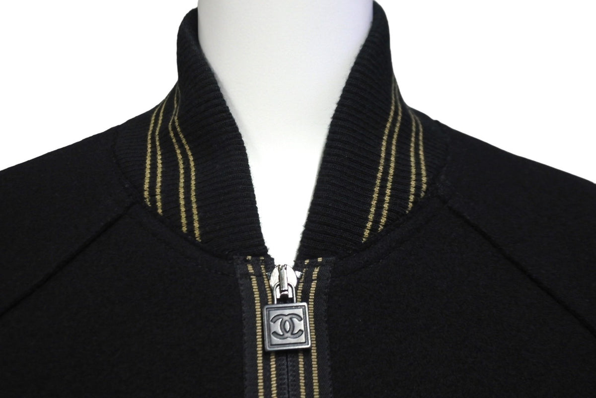 CHANEL シャネル ブルゾン スポーツライン スタジャン 05A CHANEL シャネル ブルゾン スポーツライン スタジャン 05A