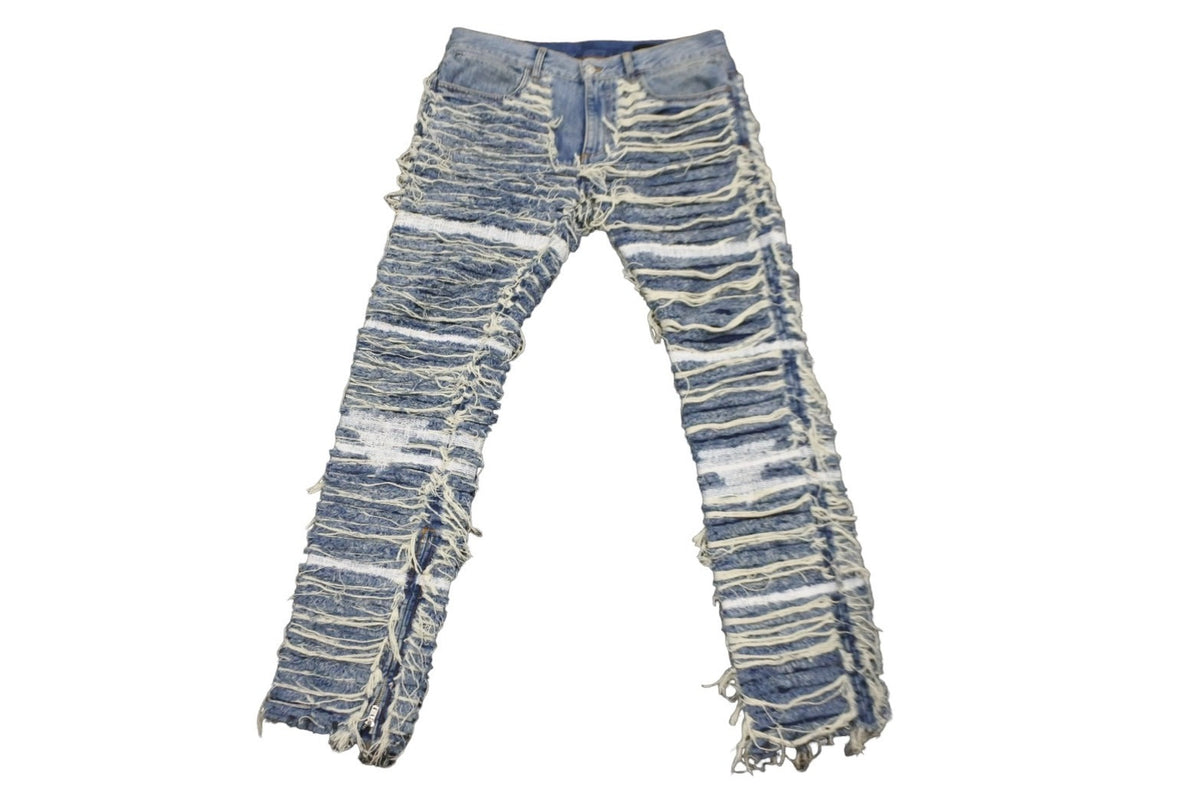 alyx blackmeans　19aw デストロイデニムベスト　mサイズ alyx blackmeans 19aw デストロイデニムベスト mサイズ - メルカリ