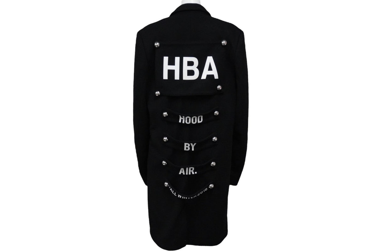 HOOD BY AIR FW16 フードバイエアー HBA メルトンジップロング HOOD BY AIR FW16 フードバイエアー HBA メルトンジップロング