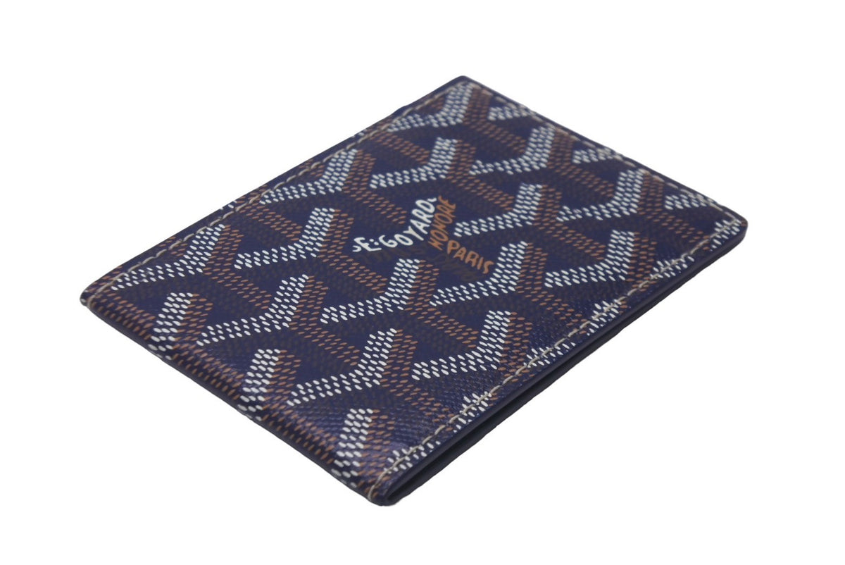 GOYARD スーパーコピー 財布 ヘリンボーン模様 エンボス ロゴ