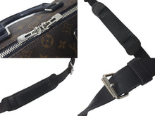 Load image into Gallery viewer, LOUIS VUITTON ルイ ヴィトン キーポル バンドリエール45 ボストンバッグ M56711 モノグラムマカサー ブラウン 美品 中古 61226