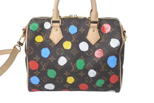 Load image into Gallery viewer, 未使用 LOUIS VUITTON ルイヴィトン スピーディ バンドリエール25 モノグラム インフィニティドット 草間彌生 M46433 中古