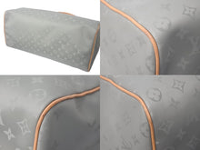 Load image into Gallery viewer, LOUIS VUITTON ルイヴィトン チタニウム キーポル バンドリエール 50 ボストンバッグ M43886 美品 中古 61287
