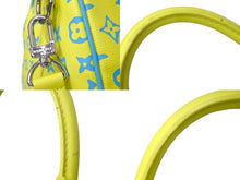 Load image into Gallery viewer, LOUIS VUITTON ルイヴィトン M21869 キーポルバンドリエール50 モノグラムプレイグラウンド イエロー 美品 中古 61439