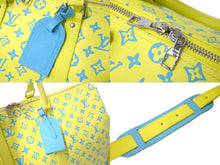 Load image into Gallery viewer, LOUIS VUITTON ルイヴィトン M21869 キーポルバンドリエール50 モノグラムプレイグラウンド イエロー 美品 中古 61439