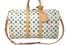 Load image into Gallery viewer, 新品未使用 LOUIS VUITTON ルイヴィトン ボストンバッグ M25233 キーポルバンドリエール 45 バニラ タイラー モノグラムクラギー 中古 61736