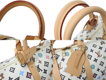 Load image into Gallery viewer, 新品未使用 LOUIS VUITTON ルイヴィトン ボストンバッグ M25233 キーポルバンドリエール 45 バニラ タイラー モノグラムクラギー 中古 61736