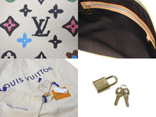 Load image into Gallery viewer, 新品未使用 LOUIS VUITTON ルイヴィトン ボストンバッグ M25233 キーポルバンドリエール 45 バニラ タイラー モノグラムクラギー 中古 61736