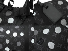 Load image into Gallery viewer, 新品同様品 LOUIS VUITTON ルイ ヴィトン × YK キーポル バンドリエール45 ボストンバッグ M46400 草間彌生 ブラック 中古 61973