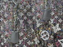 Load image into Gallery viewer, 新品同様 LOUIS VUITTON ルイヴィトン M58742 キーポルバンドリエール50 リサイクルウール ツイード グレー 中古 62027