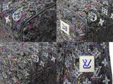 Load image into Gallery viewer, 新品同様 LOUIS VUITTON ルイヴィトン M58742 キーポルバンドリエール50 リサイクルウール ツイード グレー 中古 62027