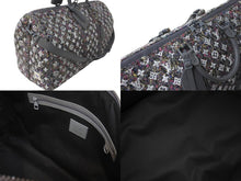 Load image into Gallery viewer, 新品同様 LOUIS VUITTON ルイヴィトン M58742 キーポルバンドリエール50 リサイクルウール ツイード グレー 中古 62027