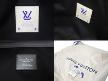Load image into Gallery viewer, 新品同様 LOUIS VUITTON ルイヴィトン M58742 キーポルバンドリエール50 リサイクルウール ツイード グレー 中古 62027