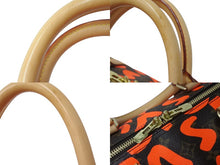 Load image into Gallery viewer, 新品同様 LOUIS VUITTON ルイヴィトン モノグラム グラフィティ キーポル50 ボストン スプラウス オレンジ M93699 中古 62029