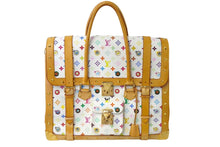 Load image into Gallery viewer, LOUIS VUITTON × 村上隆 ルイヴィトン ハンドバッグ サックジギャンティック M92057 ブロン マルチ 美品 中古 62230