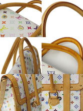 Load image into Gallery viewer, LOUIS VUITTON × 村上隆 ルイヴィトン ハンドバッグ サックジギャンティック M92057 ブロン マルチ 美品 中古 62230
