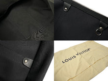 Load image into Gallery viewer, 新品同様 LOUIS VUITTON ルイヴィトン ボストンバッグ キーポルバンドリエール55 ダミエ グラフィット N41413 ブラック シルバー金具 中古 62260