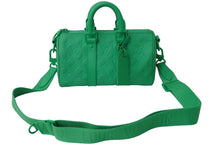 Load image into Gallery viewer, LOUIS VUITTON ルイ ヴィトン キーポルバンドリエール25 2WAYボストンバッグ M20929 トリヨン モノグラム グリーン 美品 中古 62314