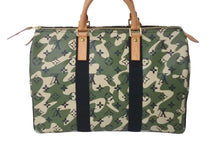 Load image into Gallery viewer, 新品同様 ルイ ヴィトン LOUIS VUITTON モノグラム フラージュ スピーディ 35 バッグ カモフラ グリーン M95773 村上隆 中古 62332