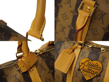 Load image into Gallery viewer, 新品同様 LOUIS VUITTON×NIGO ルイヴィトン×ニゴー ボストンバッグ キーポルバンドリエール50 M45967 中古 62439