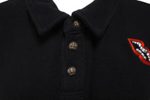 Load image into Gallery viewer, CHROME HEARTS クロムハーツ ポロシャツ マッティボーイ チョンパー クロスボール サイズXXL ブラック 美品 中古 62645