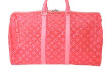 Load image into Gallery viewer, 未使用 LOUIS VUITTON ルイヴィトン キーポルバンドリエール50 ボストンバッグ バッグ レース ピンク M55267 中古 62690