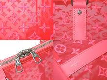 Load image into Gallery viewer, 未使用 LOUIS VUITTON ルイヴィトン キーポルバンドリエール50 ボストンバッグ バッグ レース ピンク M55267 中古 62690