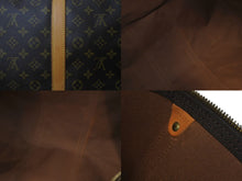 Load image into Gallery viewer, LOUIS VUITTON ルイ ヴィトン キーポル60 ボストンバッグ M41412 モノグラム ブラウン PVC ヌメ革 レザー 良品 中古 62802