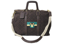 Load image into Gallery viewer, LOUIS VUITTON ルイ ヴィトン キーポル45 モノグラム ミニラン ボストンバッグ M40019 ゴールド金具 プリント 美品 中古 62845