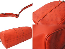 Load image into Gallery viewer, LOUIS VUITTON ルイヴィトン 22SS キーポル バンドリエール 50 ボストンバッグ タイガラマ M59337 レッド 美品 中古 62856