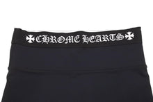 Load image into Gallery viewer, CHROME HEARTS クロムハーツ インナーショート パンツ サイズS ブラック ホワイト 美品 中古 63122