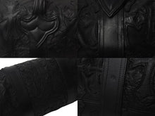 Load image into Gallery viewer, 極美品 CHROME HEARTS クロムハーツ セメタリーパッチ ボストンバッグ タイニーダッフル レザー ブラック 中古 63454