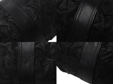 Load image into Gallery viewer, 極美品 CHROME HEARTS クロムハーツ セメタリーパッチ ボストンバッグ タイニーダッフル レザー ブラック 中古 63454