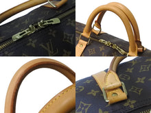 Load image into Gallery viewer, LOUIS VUITTON ルイ ヴィトン キーポル60 ボストンバッグ M41422 モノグラム ブラウン PVC ヌメ革 レザー 美品 中古 63475