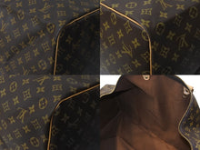 Load image into Gallery viewer, LOUIS VUITTON ルイ ヴィトン キーポル60 ボストンバッグ M41422 モノグラム ブラウン PVC ヌメ革 レザー 美品 中古 63475