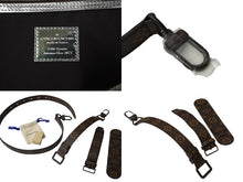 Load image into Gallery viewer, LOUIS VUITTON 2023年 ルイヴィトン キーポルバンドリエール50 モノグラムメタリック・ネビュラ M23118 シルバー金具 中古 63593