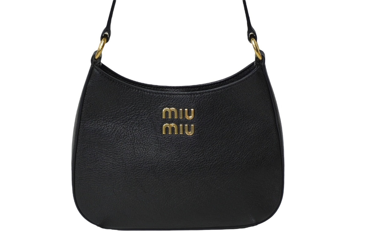 楽天市場】ミュウ Miu 2wayショルダーバッグ バッグ レザー