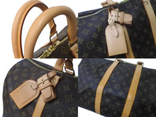 Load image into Gallery viewer, LOUIS VUITTON ルイ ヴィトン キーポル45 ボストンバッグ M41428 モノグラム PVCコーティングキャンバス ブラウン 美品 中古 63995
