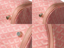 Load image into Gallery viewer, GOYARD ゴヤール クロワジュール ボストンバッグ 限定カラー ピンク マーカージュ イニシャル 良品 中古 64456