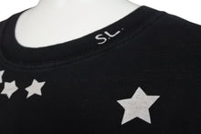 Load image into Gallery viewer, YVES SAINT LAURENT イヴ サンローラン 半袖Tシャツ スタープリント Y2SC1 9787 トップス サイズL ブラック 美品 中古 64661