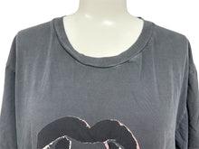 Load image into Gallery viewer, SaintLaurentParis サンローランパリ ブラッドラスター エディ期 Tシャツ 378983 Y2LS1 ブラック レッド 良品 中古 64663