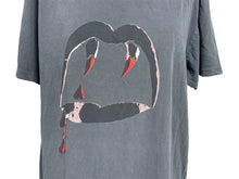 Load image into Gallery viewer, SaintLaurentParis サンローランパリ ブラッドラスター エディ期 Tシャツ 378983 Y2LS1 ブラック レッド 良品 中古 64663