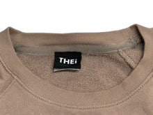 Load image into Gallery viewer, THEi ジアイ スマイリー ルーズフィット スウェット Tシャツ サイズXL ベージュ コットン ラグラン プリント 美品 中古 64704