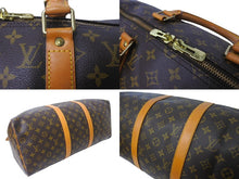 Load image into Gallery viewer, LOUIS VUITTON ルイ ヴィトン キーポル50 ボストンバッグ M41416 モノグラム キャンバス ヌメ革 ゴールド金具 美品 中古 64762
