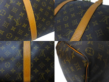 Load image into Gallery viewer, LOUIS VUITTON ルイ ヴィトン キーポル50 ボストンバッグ M41416 モノグラム キャンバス ヌメ革 ゴールド金具 美品 中古 64762