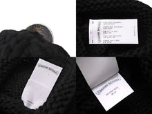 Load image into Gallery viewer, 新品未使用 ChromeHearts クロムハーツ ニットキャップ フローラルパッチ BSフレアボタン カシミヤ シルバー925 ONESIZE 65245