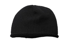 Load image into Gallery viewer, 新品未使用 ChromeHearts クロムハーツ ニットキャップ セメタリークロスパッチ クロスボタン コットン シルバー925 ONESIZE 65246