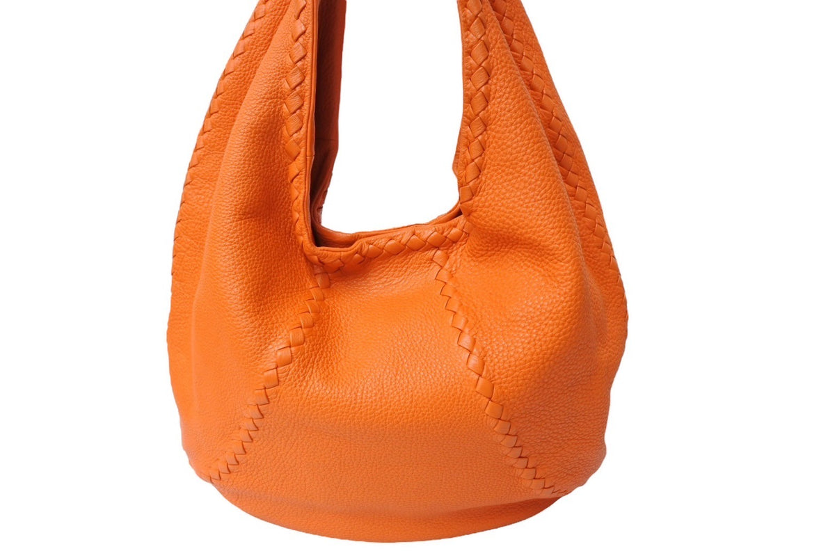 ボッテガヴェネタ ショルダーバッグ 2Way 編み込みハンドル 保存袋付き ボッテガヴェネタ ショルダーバッグ 2Way 編み込みハンドル 保存袋付き