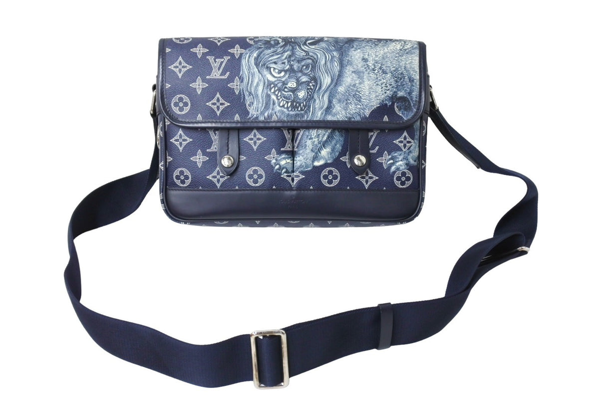 極美品 LouisVuitton ルイヴィトン メッセンジャーPM ライオン